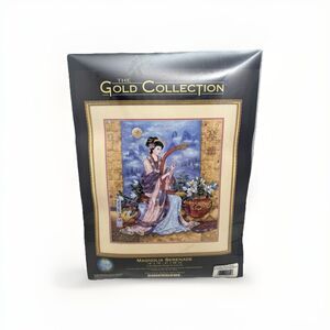 Dimensions Gold Collection Magnolia Serenade Lena Liu Needlepoint Kit 2486 16x18